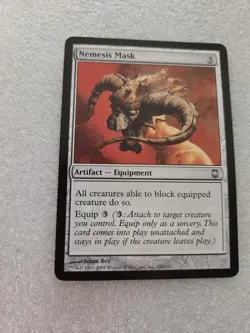 MTG Nemesis Mask LP Light Play Darksteel [5570] - Image 1