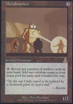 1x Metalworker Moderate Play MTG Magic - Kid Icarus - - Image 1