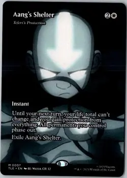 MTG, Aang's Shelter - Teferi's Protection (Borderless) NM Avatar TLA - Image 1