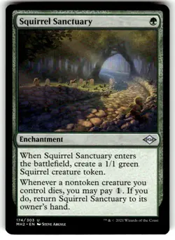 Squirrel Sanctuary Modern Horizons 2 Regular MTG - Image 1