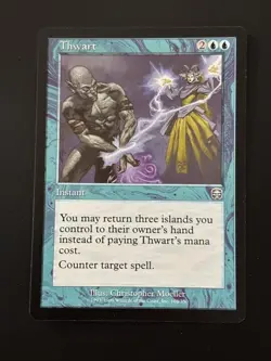 Thwart Mercadian Masques - Magic the Gathering Mtg NM UP - Image 1