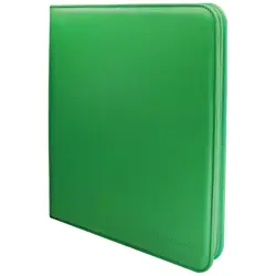 Ultra Pro Binder Vivid 12 - Pocket Zippered PRO - 480 - GREEN MTG POKEMON - Image 1