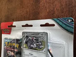 Twilight Masquerade Pokemon TCG S&V Three Booster Blister Revavroom Sealed New - Image 4