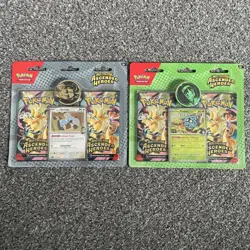 Pokemon TCG - Ascended Heroes 2 Pack Larry & Erika SEALED Slightly Lifted - Image 1