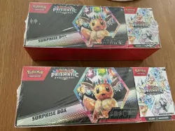 Sam's Club Pokemon Prismatic Evolutions Surprise Box & Booster Bundle X2 - Image 1