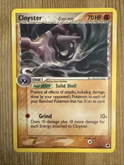 Cloyster 14/101 Non Holo Pokemon Ex Dragon Frontiers LP - Image 1
