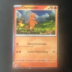 Pokemon TCG Charizard EX Chameleon & Charmander 196/008/007 Promo Set All NM - Image 3