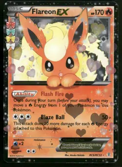 Flareon EX Generations: Radiant Collection RC6/RC32 Pokemon TCG - Image 1
