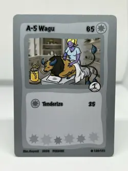 TAUROS x A5 WAGU 128/151 x POKIDOKI - POKEMON PSA , CGC , BGS , TAG , TCG - Image 1