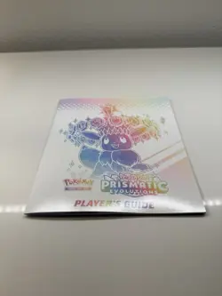 Pokemon Prismatic Evolutions ETB Player’s Guide Booklet - Image 1