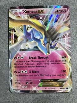 Xerneas EX - XY49 Pokemon TCG XY Black Star Promos Ultra Rare Holo - Image 1