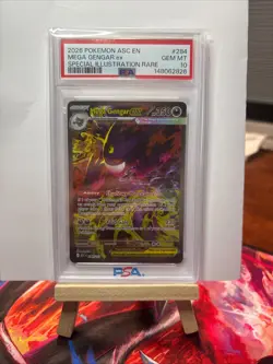 2026 POKEMON ASCENDED HEROES SPECIAL ILLUSTRATION RARE MEGA GENGAR EX PSA 10 - Image 3