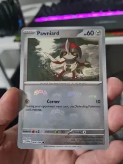 Pawniard 064/086 – S&V Black Bolt – Master Ball Reverse Holo Pokemon TCG English - Image 1
