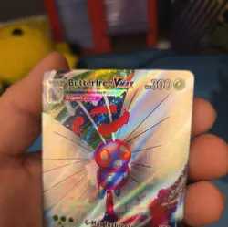Pokemon Butterfree VMAX Ultra Rare SWSH03: Darkness Ablaze 002/189 NM - Image 5