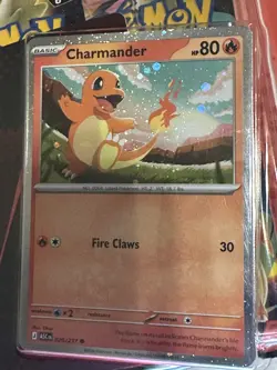Pokemon TCG Ascended Heroes Charmander Tech Sticker Collection - Image 3