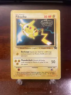 Pokemon Pikachu (Movie Promo) 04/53 Wotc Promo Regular NM/LP - Image 1