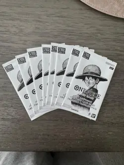 ONE PIECE Card Game 3rd Anniversary! Treasure Campaign 8 Promo Packs - Image 1