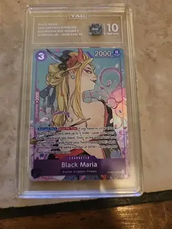 Black Maria OP08-074 SR Alt Art Promo One Piece TCG English Tag 10 - Image 1