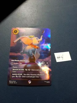 Dumbo Ninth Wonder of the Universe 228/204 Fabled Enchanted Disney Lorcana #4 - Image 1