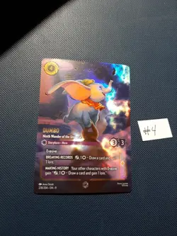 Dumbo Ninth Wonder of the Universe 228/204 Fabled Enchanted Disney Lorcana #4 - Image 2