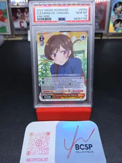 PSA 10 (Pop 2) 2022 Clearing Up CHIZURU WEISS SCHWARZ Rent A Girlfriend #E054 - Image 3