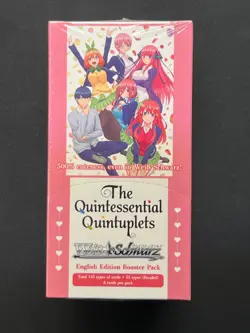 Weiss Schwarz: The Quintessential Quintuplets Booster Box 8885009406372 - Image 1