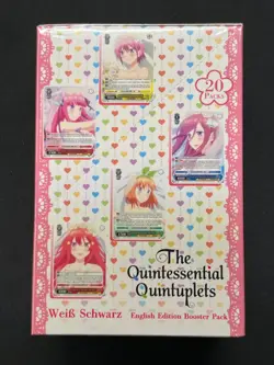 Weiss Schwarz: The Quintessential Quintuplets Booster Box 8885009406372 - Image 2