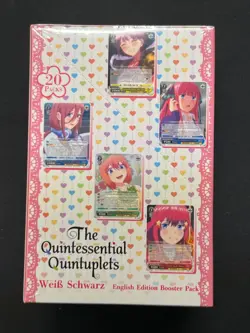 Weiss Schwarz: The Quintessential Quintuplets Booster Box 8885009406372 - Image 4