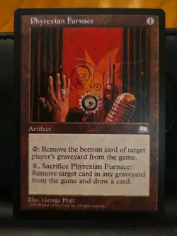 MTG - Weatherlight - Uncommon - Phyrexian Furnace - near mint - Image 1