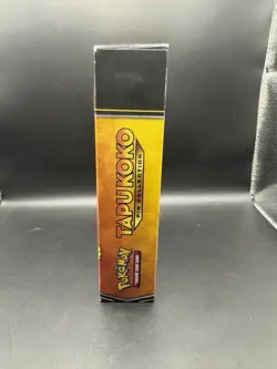 POKEMON TCG Tapu Koko Pin Collection Factory Sealed Box-3 Booster Packs,Pin,Foil - Image 2