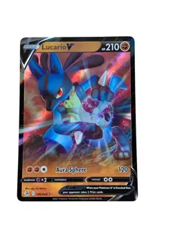 Lucario V 146/264 Pokemon TCG SWSH08: Fusion Strike NM - Image 1