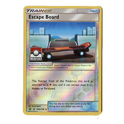 Pokemon league escape board trainer 122a/156 reverse holo tool - Image 1