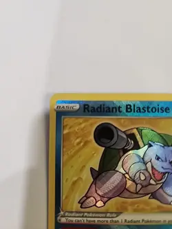 Radiant Blastoise - 018/078 - Radiant Rare NM, English Pokemon GO - Image 2