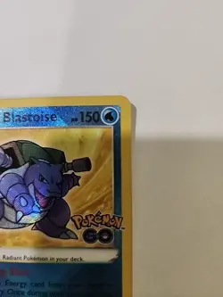 Radiant Blastoise - 018/078 - Radiant Rare NM, English Pokemon GO - Image 3