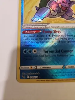 Radiant Blastoise - 018/078 - Radiant Rare NM, English Pokemon GO - Image 4