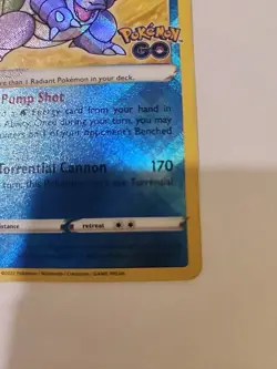 Radiant Blastoise - 018/078 - Radiant Rare NM, English Pokemon GO - Image 5