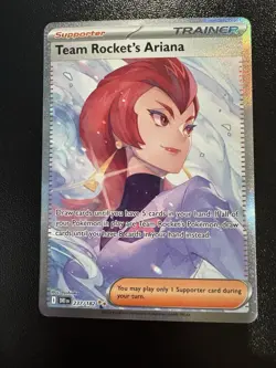 Team Rocket's Ariana SIR 237/182 (NM) - SV10: Destined Rivals Pokemon TCG - Image 1