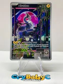 Pokemon Miraidon SVP013 Scarlet & Violet Black Star Promo - Image 1