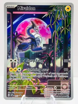Pokemon Miraidon SVP013 Scarlet & Violet Black Star Promo - Image 2