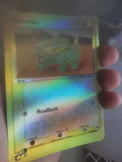 Pokemon TCG Electrike 52/109 EX Ruby & Sapphire Reverse Holo - Image 3