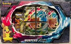 SPANISH VERSION 2022 RELEASE Pokemon TCG Morpeko V-Union Special Collection Box - Image 1