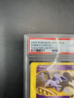 PSA10-Annie’s Espeon McDonald's Promo 007/018 2002 Japanese POP 370 Pokemon car - Image 2