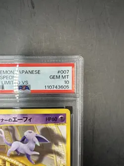 PSA10-Annie’s Espeon McDonald's Promo 007/018 2002 Japanese POP 370 Pokemon car - Image 3