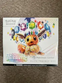 Pokemon Prismatic Evolutions - Pokemon Center Elite Trainer Box - New & Sealed - Image 1