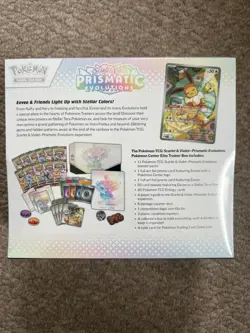 Pokemon Prismatic Evolutions - Pokemon Center Elite Trainer Box - New & Sealed - Image 2