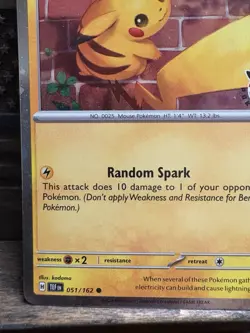 💫 Swirl💫 Stamped 30th Anniversary Pokemon Day 2026 Pikachu 051/162 - Image 5