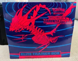 2020 RELEASE! NEW, SEALED Pokemon ETB Elite Trainer Box SW&SH Darkness Ablaze - Image 1