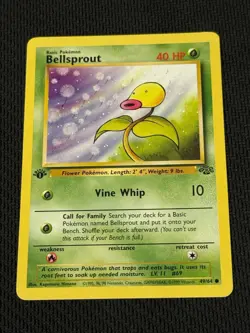 Bellsprout 49/64 Pokemon 1st Edition Jungle - Image 1