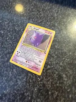 Pokemon Vintage Holo Gengar 5/62 Fossil WoTC 1999 - Image 1