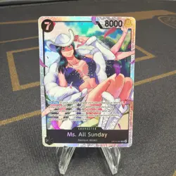 Ms. All Sunday OP14-084 The Azure Sea's Seven SR Foil One Piece - Image 1